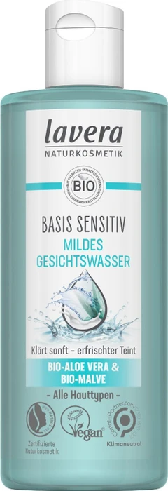 Lavera basis sensitiv mildes Gesichtswasser 200 ml Flüssigkeit