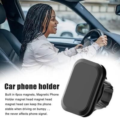 Uplift Treasures Magnetic Car Phone Holder With Air Vent Mount Magnetic Car Phone Holder With Air Vent Mount