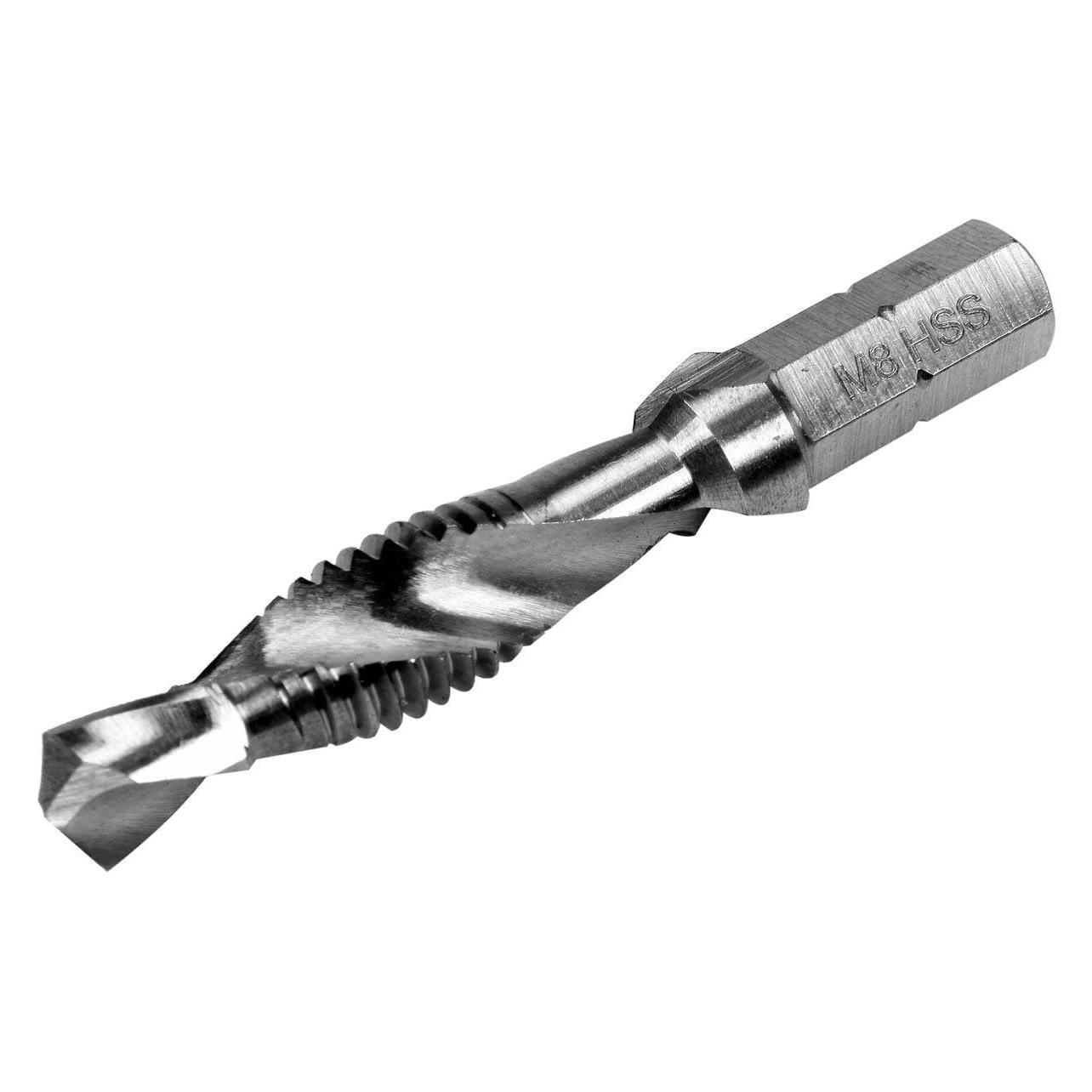 Yato 'M2 HSS, M8 HEX 1 Gewindebohrer (YT-44845)