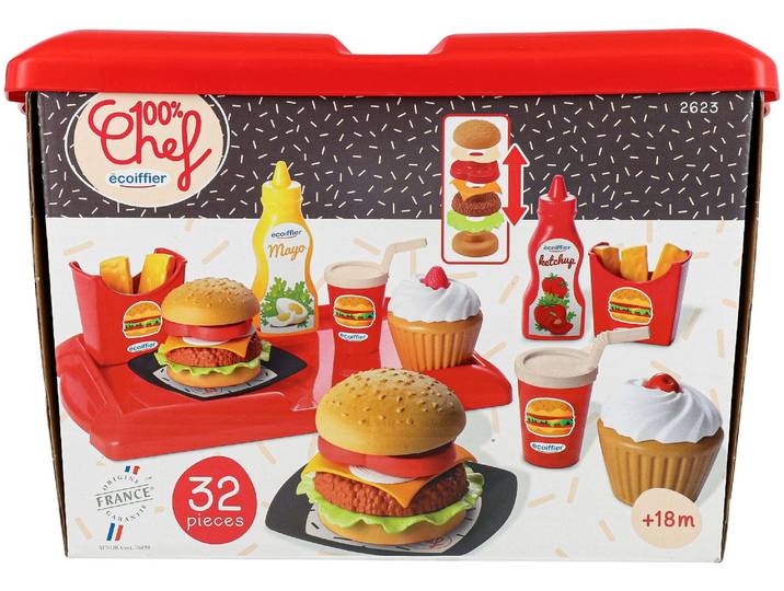 Ecoiffier Hamburger-Box