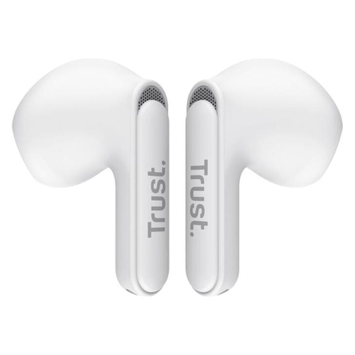 Trust Yavi Bt Enc Earphones White (6 h, Kabellos) (25173)