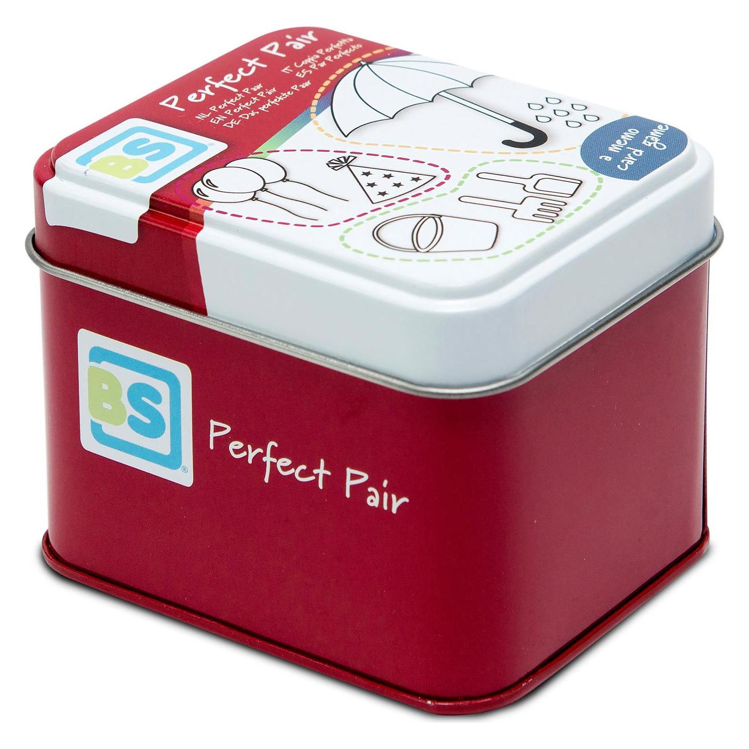 BS Perfect pair Card Game (Deutsch, Englisch, Französisch, Italienisch, 2 - 6 Spieler) (8717775443933)