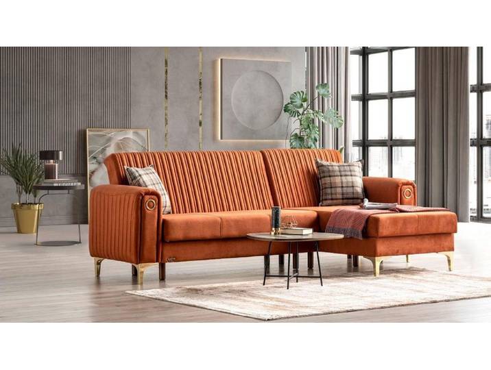 Xlmoebel Ecksofa Stilvolles L-förmiges Sofa im modernen Design für elegantes Wohne, Ecksofa 2 Teile, Made in Europa