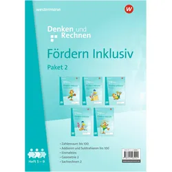 Fördern Inklusiv. Hefte 5-9 im Paket Denken und Rechnen Ausgabe 2024, Schulbücher