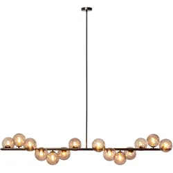 KARE DESIGN Hängeleuchte 52511 Scala Bells Glas Schwarz
