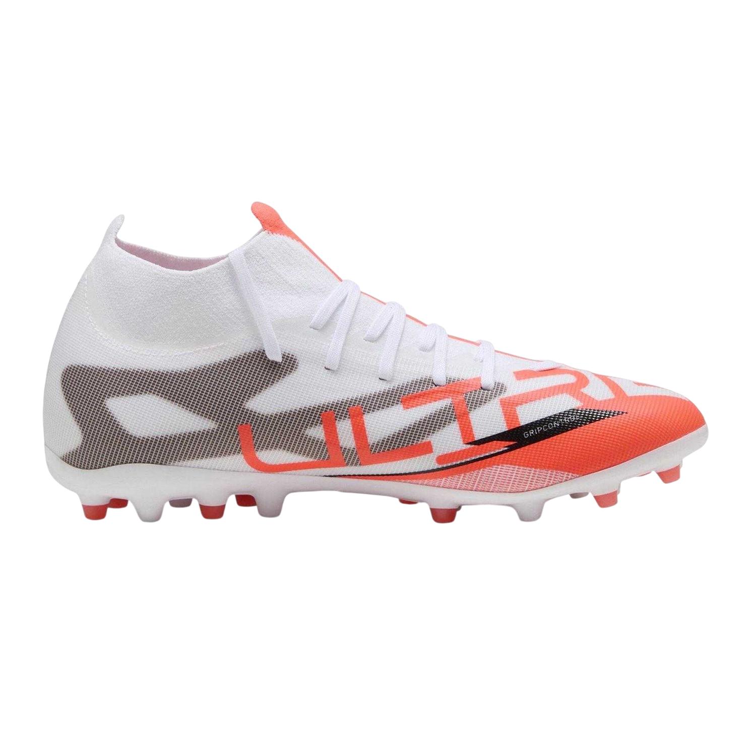 Puma - "Ultra 5 Match+" Fußballschuhe mit festem Boden für Herren (Puma Weiß)