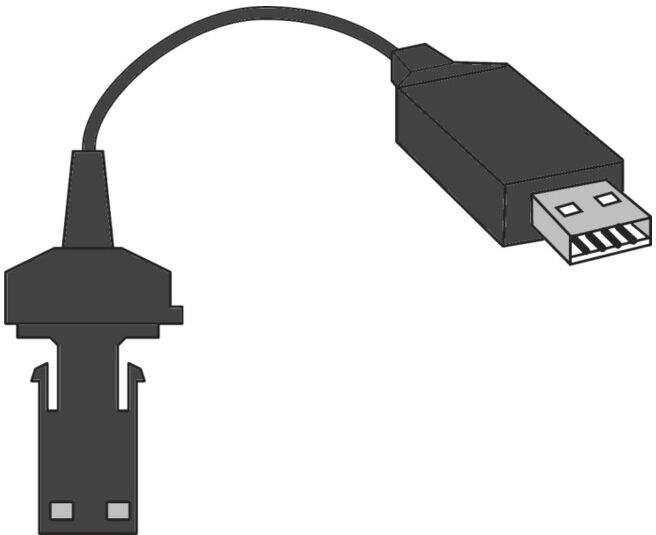 Helios Preisser câble de données pour USB Opto ; Helios-Preisser (0996705)