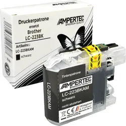 Kompatible Tinte ersetzt Brother LC-223BK  schwarz