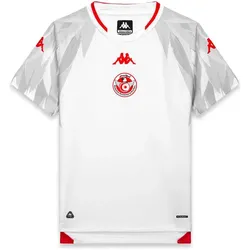 Kappa, Herren, Fussballtrikot, Heimtrikot Tunesien Coupe du Monde 2026 (3XL), Rot, Weiss