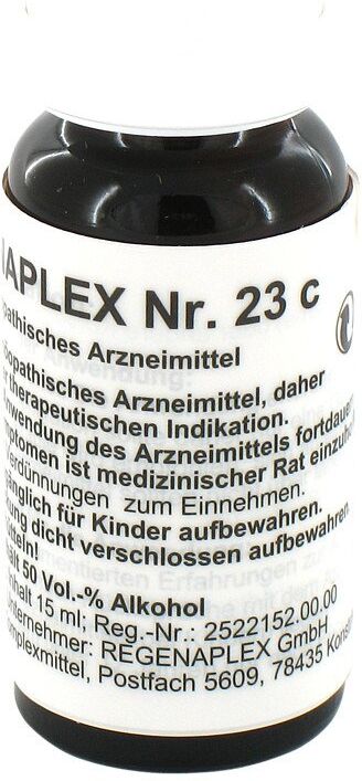 Regenaplex Nummer 23 c Tropfen 15ml
