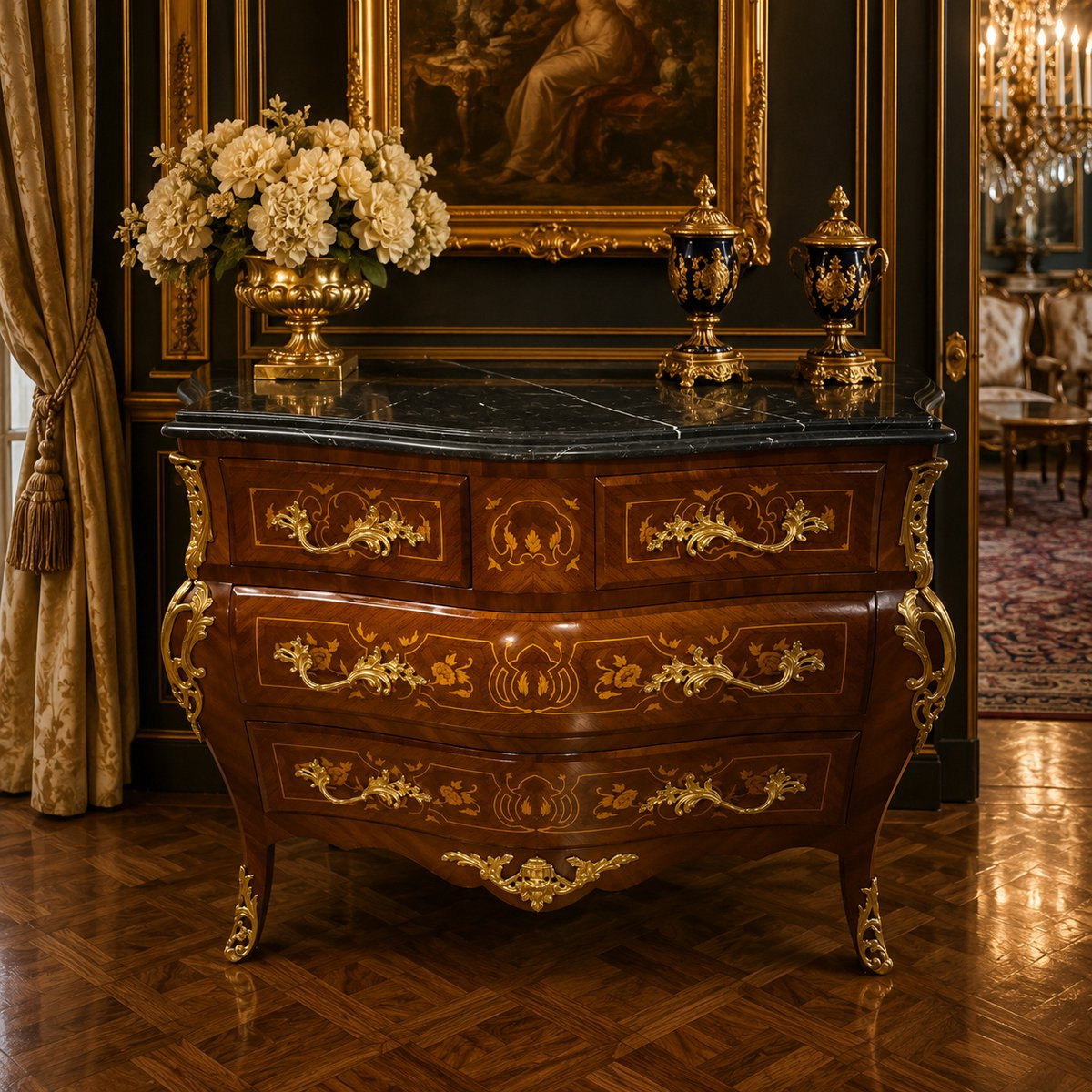 Megabarok Franse Commode Lodewijk
