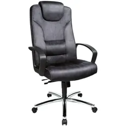 Topstar Chefsessel »Comfort Point 50« mit Microfaserbezug grau, 74 cm