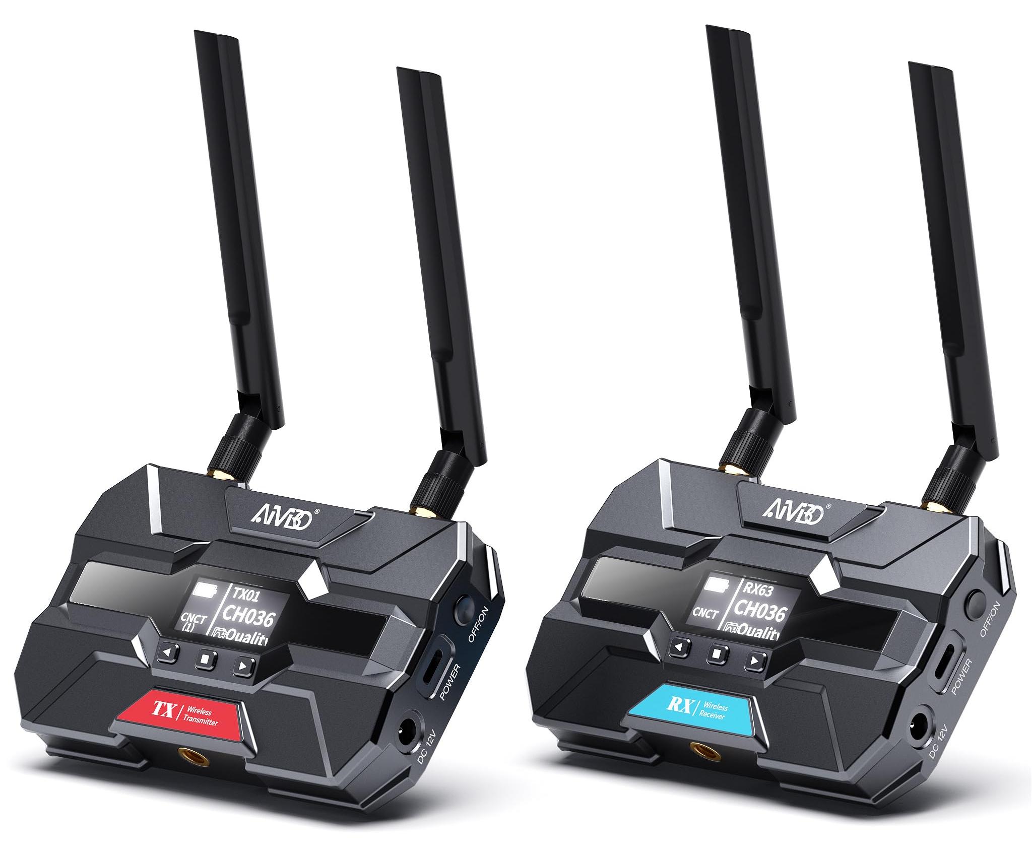 Drahtloser HDMI-Sender und Empfänger Set - 1080p - 400 m - Schwarz