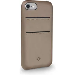 TwelveSouth Relaxed Leather Case für iPhone 7 / 8 (4.7") Warm Taupe (Apple iPhone 7, Apple iPhone 8), Smartphone Hülle, Braun, Beige