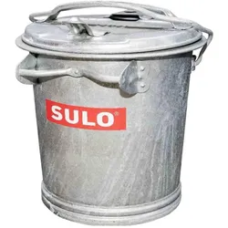 SULO Mülleimer, Abfalleimer, Silber