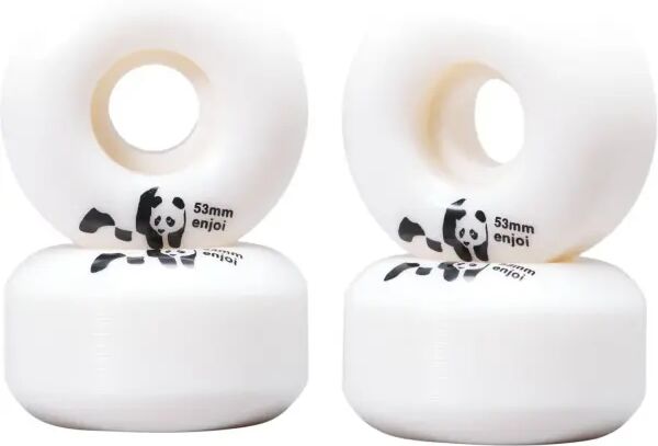 Skateboard Rollen Enjoi Panda 99A 4 Stk. (53mm - White)