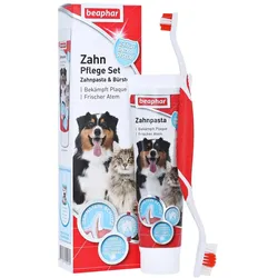Beaphar Zahnpflege-set Zahnpasta & Bürst 100 g