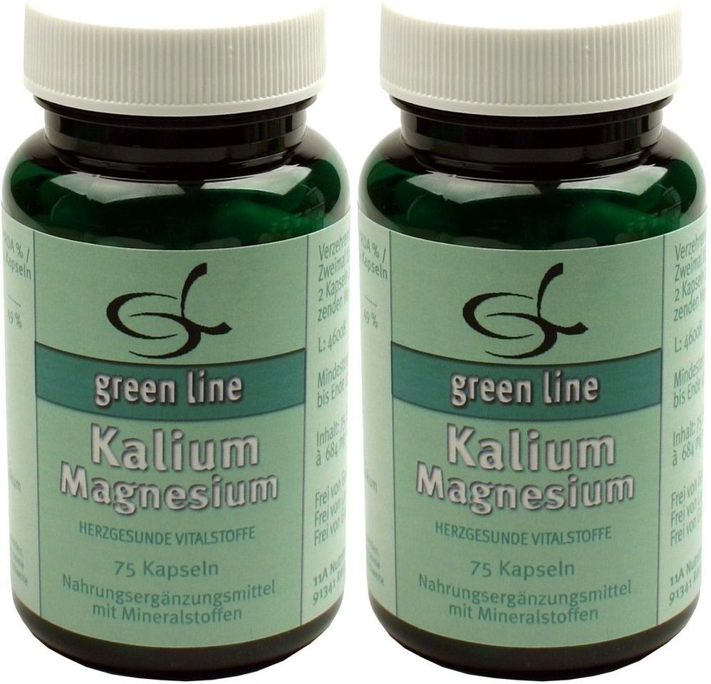 Nutritheke Kalium Magnesium Kapseln 2x 2x75 St