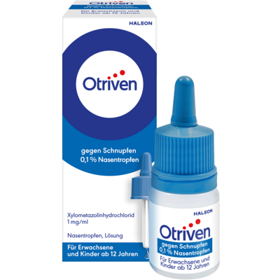 Haleon Germany GmbH OTRIVEN 0,1% Nasentropfen 20 ml 00753716