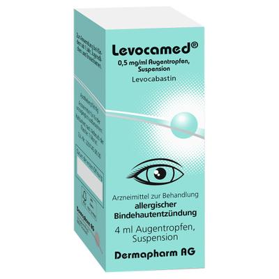 Levocamed 0,5 mg/ml Augentropfen Suspension 4 ml