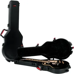 Gator Cases GTSA-GTRLPS koffer voor Gibson Les Paul (E-Gitarre), Instrumententasche + Koffer, Schwarz