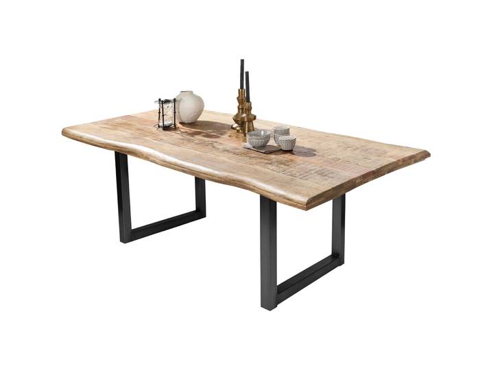 Esstisch Gordon Mango Natur Massivholz B 220 T 100 cm