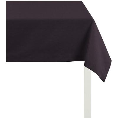 Tischdecke APELT "4362 Rips - 1 Stk., Unifarben, Wasser- und Schmutzabweisend" Gr. 3, schwarz, B:130cm L:170cm, Baumwolle, Polyester, Tischdecken, Tischdecke, Wasser- und Schmutzabweisend, Waschbar