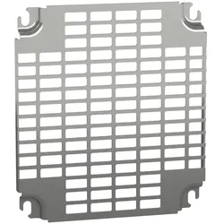 Schneider Electric NSYMR3025 Perforierte Platten Monoblock, H300xB250mm mit universeller Perforation 11x26mm