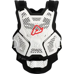 Acerbis P035, Protektorenweste - Weiß/Schwarz - Einheitsgröße