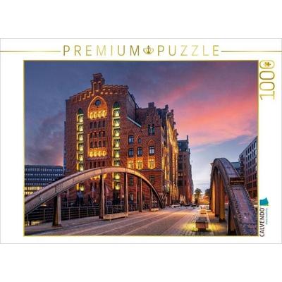 CALVENDO Puzzle Maritimmuseum in der Speicherstadt | 1000 Teile Lege-Größe 64x48cm Foto-Puzzle für glückliche Stunden
