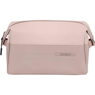Kulturbeutel SAMSONITE "STACKD Toilet Kit, 15 cm", Gr. B/H/T: 26cm x 15cm x 11cm, rosa, Polyester, Polyurethan, Taschen Kulturbeutel, Beauty-Bag Beautybox Schminketui Kosmetikbox