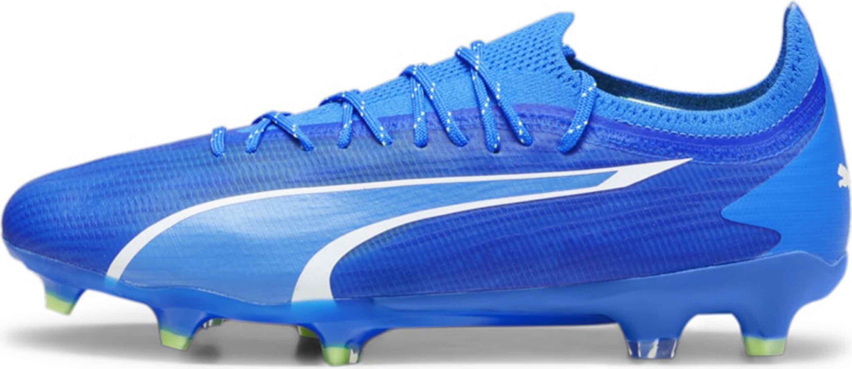 Puma ULTRA ULTIMATE FG/AG Sportschuhe in Übergrößen Blau 107311-03 große Unisexschuhe, Größe:40