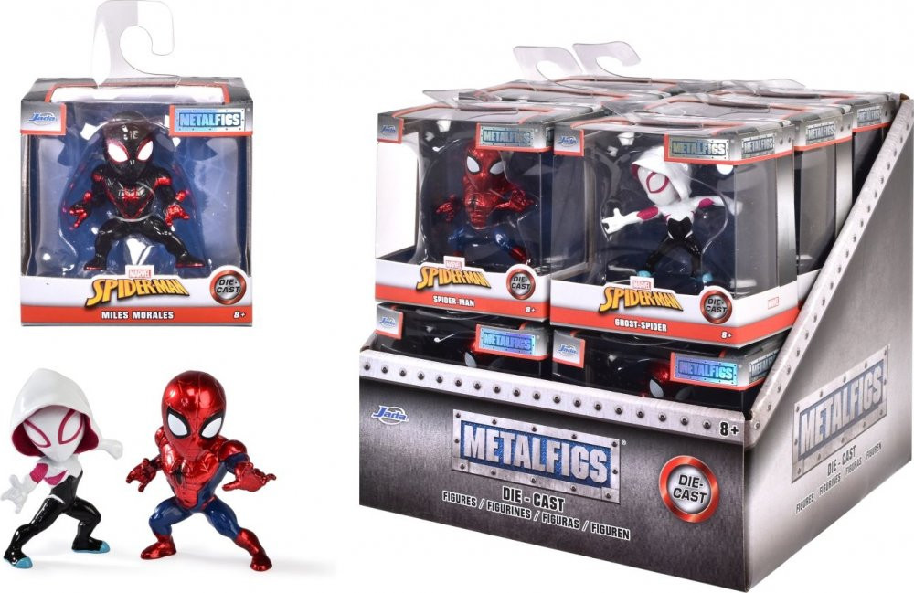 Jada Marvel Metalen Minifiguren Golf 1 Displayverpakking 5 cm 12 stuks
