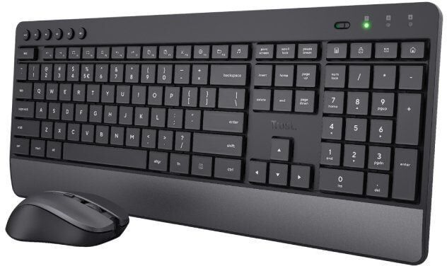 Teclado y Ratón Inalámbricos Trust Trezo