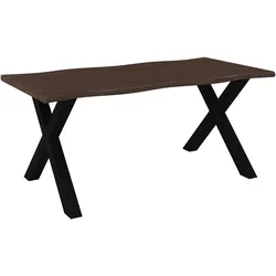 Esstisch Laurel Walnussfarben MDF ca. 180x90x76 cm
