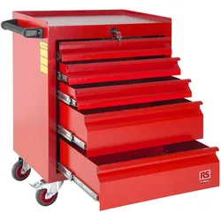 RS PRO, Werkstattschrank, Werkzeugschrank 5 Schubladen Stahl (63 cm, 83 cm)