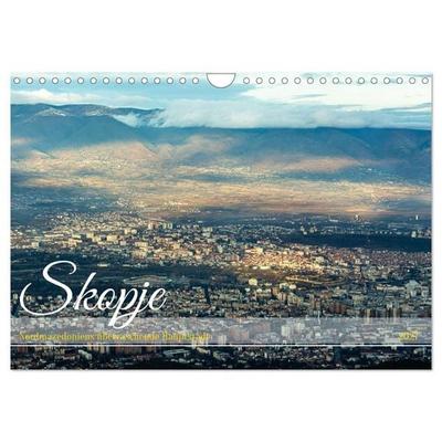 Skopje - Nordmazedoniens überraschende Hauptstadt (Wandkalender 2027 DIN A4 quer), CALVENDO Monatskalender