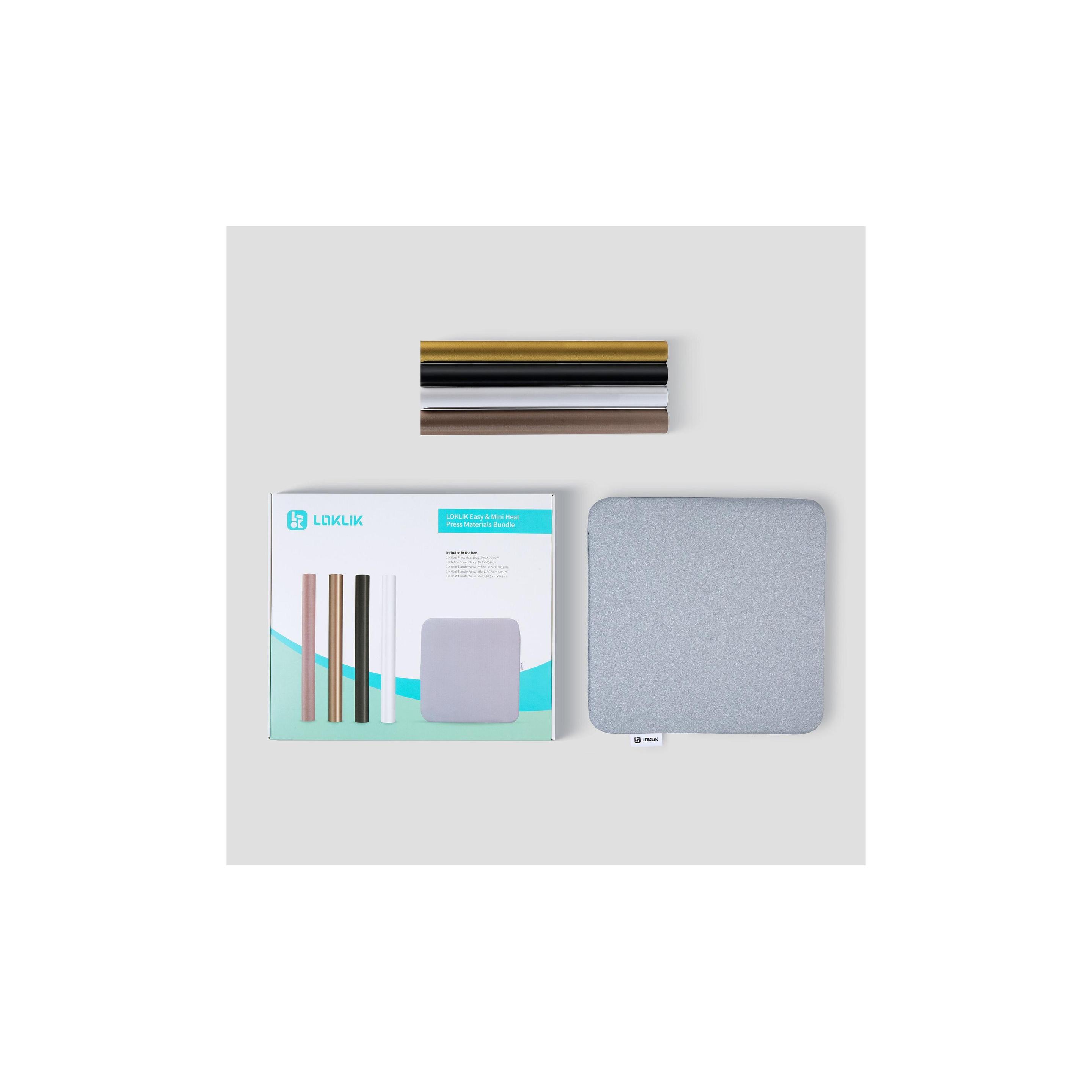 Loklik Starter Pack Mini & Easy Heat Press (SG-RYJPJ-0003-US-L-B2B)