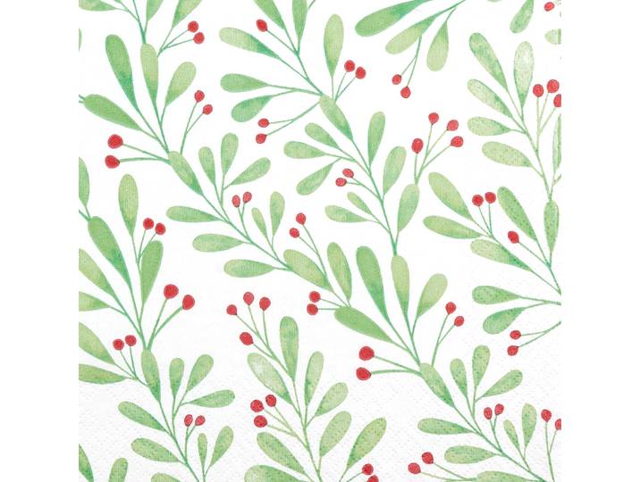 Servietten Berries - Farbe: grün - Material: Papier - 123