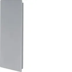 Hager M58337030 Endstück PVC zu FB 100x230mm steingrau