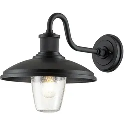 Elstead Lighting Kichler Allenbury Außenwandleuchte Schwarz IP44 E27