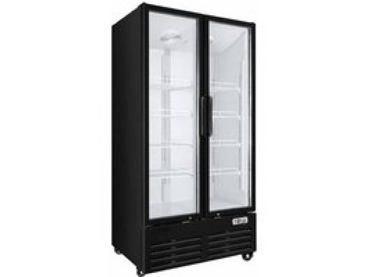 Armoire à boissons - 750 L (2 portes) - Portes vitrées - Intérieur blanc - +2/+8°C