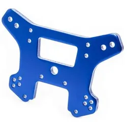Traxxas dämpferbrücke vorn 6061-t6 alu blau eloxiert