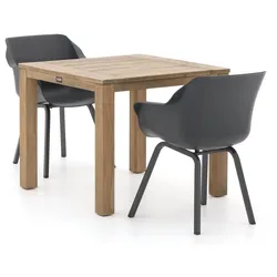 Hartman Sophie/ROUGH-S 90 cm Gartenmöbel-Set 3-teilig