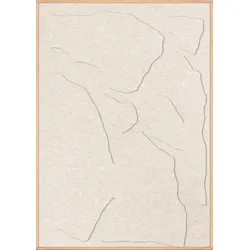 Akustikbild SOUNDGARDEN 1 (BHT 72x102x3 cm) - weiß - BHT 72x102x3 cm