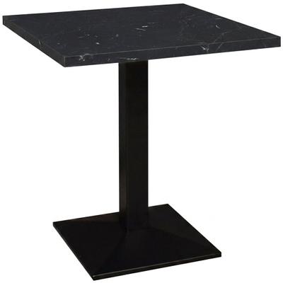 Mäusbacher "Big Bistro Metall" Quadrat-Säulengestell, eckige Platte BHT 70x75x70 cm