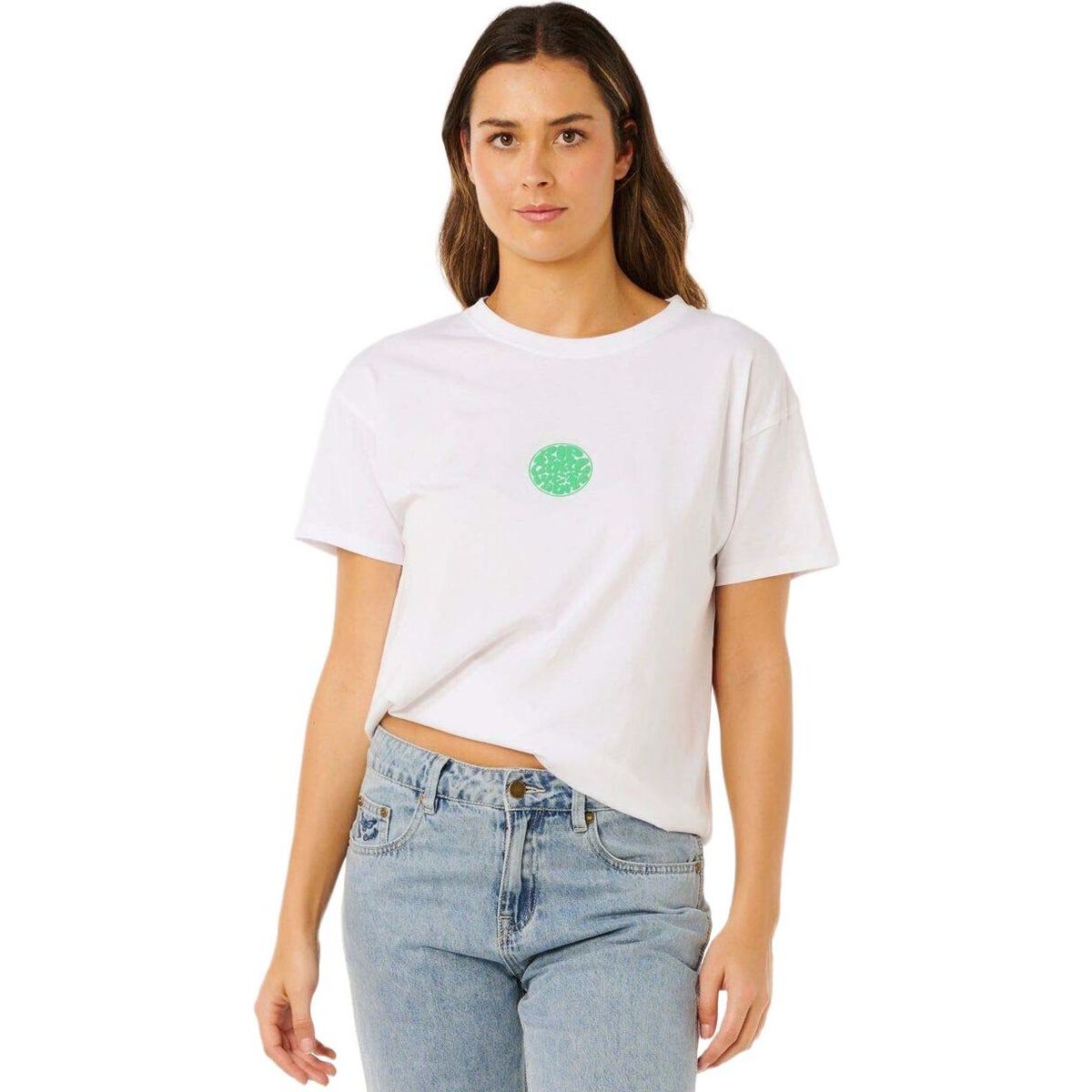 RipCurl Icons OF Surf Relaxed Tee optical white (3262) 2XS 0EGWTE-3262-2XS