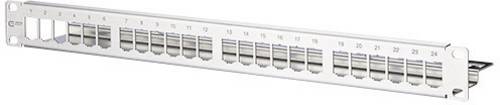 Metz Connect 130921-00-E 24 Port Netzwerk-Patchpanel 483 mm (19") Unbestückt 1 HE Unbestückt