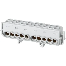 f-tronic 7110019 N-PE Klemme FIK, 2x5-polig, schraubbar N-PE FIK NPEFIK