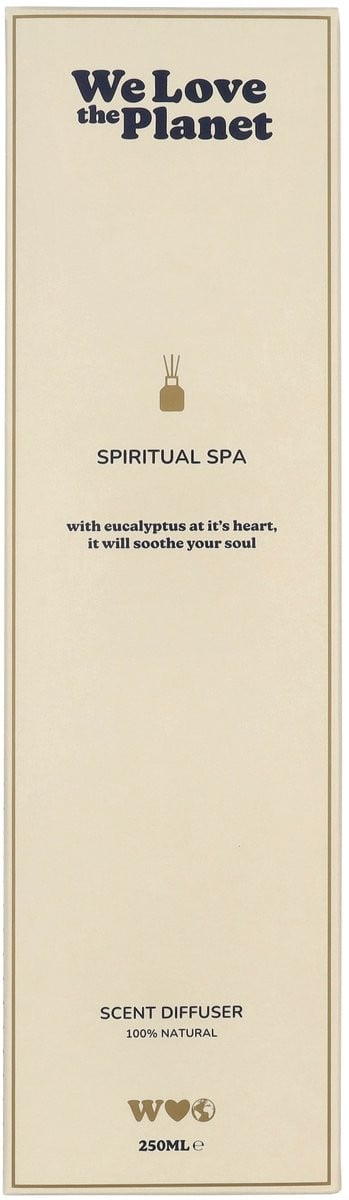 We Love The Planet Scent diffuser spiritual spa 250 ml